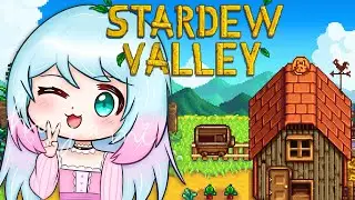 My first time playing Stardew Valley! ❤ #stardewvalley
