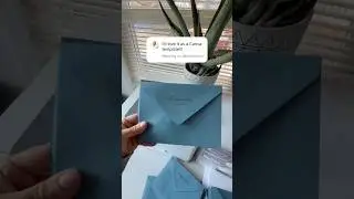 Using CANVA for addressing wedding envelopes