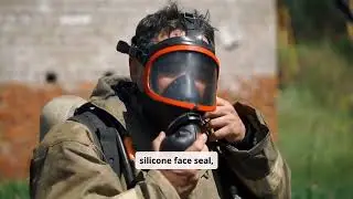 full face gas mask advertisement