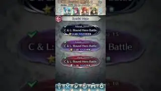 Fire Emblem Heroes - BHB C & L Infernal Clear (Full flier team)