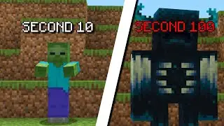 MINECRAFT BUT RANDOM MOBS SPAWN EVERY 10 SECONDS! (FAILED VIDEO)