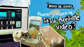 Behind The Scenes of Making TikTok Affiliate Videos + Tips! #AffiliateMarketing #TikTokAffiliate