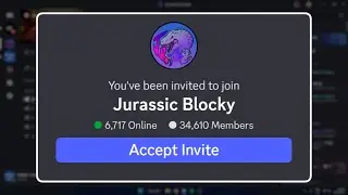 How to Join Jurassic Blocky Discord Server