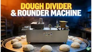 Auto Dough Divider Rounder Machine Kurut Ball Forming Machine Meat ball Production machine #rounder