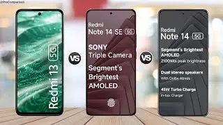 Redmi 13 5G vs Redmi Note 14 SE 5G vs Redmi Note 14 5G || Full Comparison