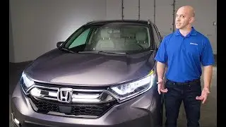 Виртуальный тур по Honda CR-V 2018 года с обзором характеристик.
