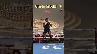 Chris Mbilli: Canelo vs Crawford media workout! #canelocrawford