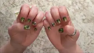 Full Color Street tutorial - How to apply nail polish strips