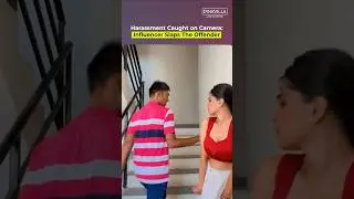 Female Influencer HARASSED On Camera, Slaps Offender | #shorts #trending #viralvideo
