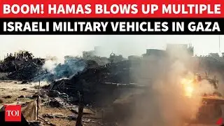 Hamas&rsquo; UNSPARING Attacks BURN IDF Tanks, Convoys & Troop Positions | Dramatic Video Shows Fireballs