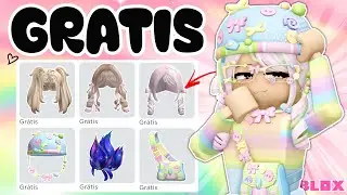 🤩COMO PEGAR CABELOS E ITENS FOFOS GR&Aacute;TIS NO ROBLOX 2025