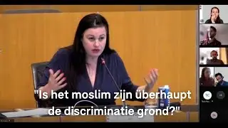 Annabel Nanninga (JA21) prikt GroenLinks ‘Islamofobie' rapport door