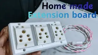 3 Socket Power Strip &ndash; Ek Plug Se Teen Devices⚡ No More Socket Tension 😎 How to make extension board