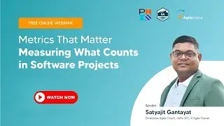Why Most Project Metrics Mislead You & What to Measure Instead? | Webinar | Satyajit Gantayat
