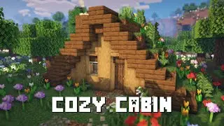 Minecraft: Cozy Cottage House Tutorial 🌼🐝