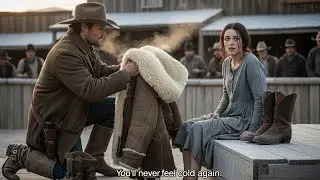 Cowboy Saw Her Barefoot In The Frost At The Auction, Said 