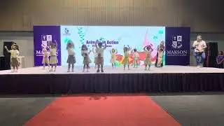Makson animal in action EY3A performance on graduation day