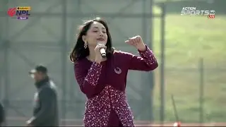 @Trishala Gurung  at the opening ceremony of  NPL 2️⃣0️⃣2️⃣4️⃣🏆#Nepal#NPL 🏆 #TU_Ground 🏟️#Cricket 🏏