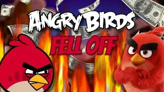 The tragic fall off of Angry Birds...