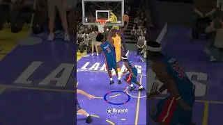2k20 Kobe poster dunk on Wallace, reminder to the intense 2000's Lakers&ndash;Pistons Finals rivalry