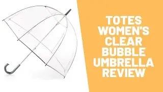 Best Umbrella in 2020? 📌 Totes Women's Clear Bubble Umbrella Review