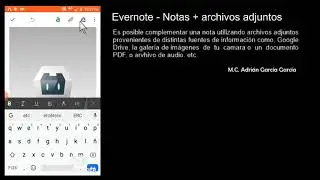 Evernote - Nota + Archivo Adjunto