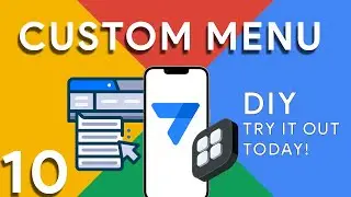 Appsheet Episode 10 : How to add a Custom Menu to your App