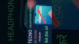 Tecno Headphone Mode No Sound Problem |👉 ⋮ 💬 Full Video link in Description🥰🥰🥰|#shorts #headphone