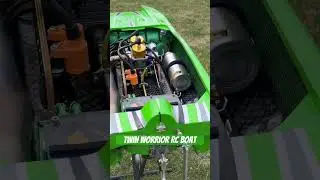 Twin worrior RC boat