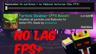 No particle texture pack for Minecraft bedrock edition 1.21+