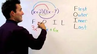 FOIL Method for Multiplying Binomials - Distributive Property