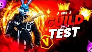 Free fire max 4v4 Guild Test 10 killer par entry 15 Killer par 20rs ka  redeem code 😎