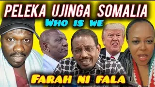 FUNNY Kenyans DESTROY Mp Farah Maalim For Threatening American Trump to Arrest RUTO 