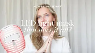 This LED Mask Does Everything at Once?! My Real Thoughts on the iRestore Illumina Face Mask