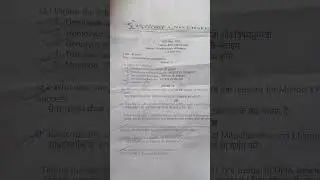B.Ss agriculture (2nd sem..) PUT Question, Fundamentals of genetic