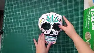 HAGAMOS UNA MÁSCARA DE CALAVERA, PARTE 1
