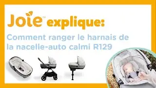 How To: Joie explique: Ranger le système de ceinture de la nacelle-auto calmi R129