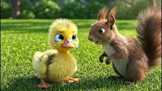 &ldquo;Cute Baby Duck Cries for Chocolate 🦆 | Adorable Squirrel Saves the Day ✨ | 3D Animated Short&rdquo;