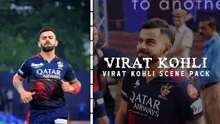VIRAT KOHLI SCENE PACK | HD QUALITY | RCB JERSEY ❤️
