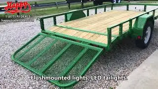 2019 PJ Utility Trailer Overview by Happy Trailer Sales