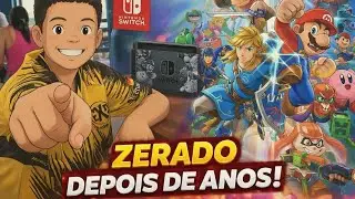 &ldquo;Depois de Anos&hellip; FINALMENTE ZEREI o Super Smash Bros Ultimate 😱&rdquo;