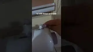 lagi ko nalilimutan pano magrefill ng sinulid sa bobbin, finally i got to remember to take a video..