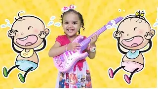 M&uacute;sica Infantil Cinco Bebezinhos Pulando (5 Macaquinhos)