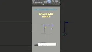 #autocadcommands #viral #shortvideo #shorts , Dynamic block, Stretch