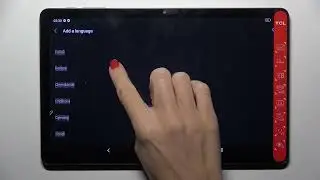 Как изменить язык на TCL TAB 10 Gen 2