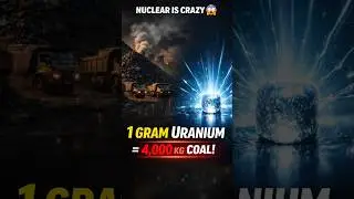 The CRAZY Power Inside Uranium ☢️🤯 #Shorts #UraniumPower