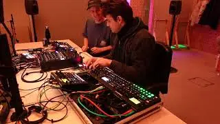 Blajé & siliscity mit 1 chillige 100bpm Elektro Live Jam