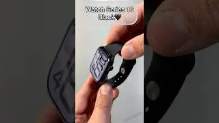 Apple Watch Series 10 Jet Black Hands On Review #shorts #trending #apple #video #watchseries10