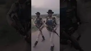 40km road marching CRPF #crpf #roadmarch #crpfstatus