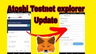 Atoshi blokchain Update | Atoshi Testnet Explorer | how to add atoshi chain in metamask wallet